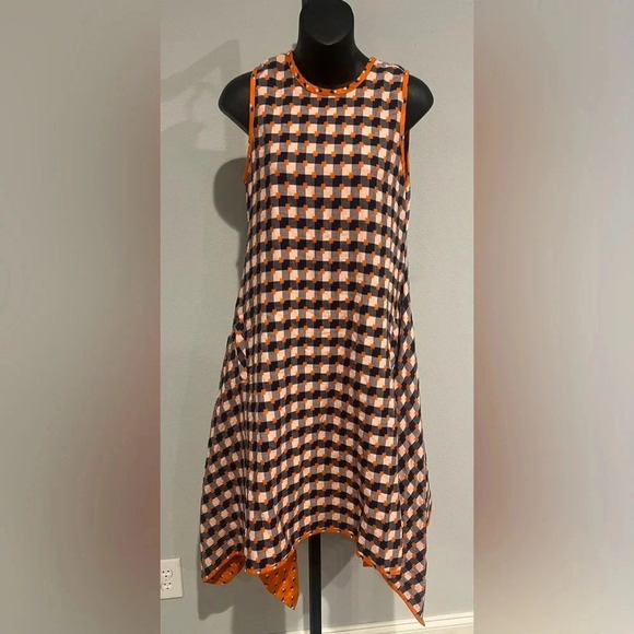 Anthropologie Uncle Frank Hankerchief Dress Size S‎ With Pockets NWT - Picture 1 of 4